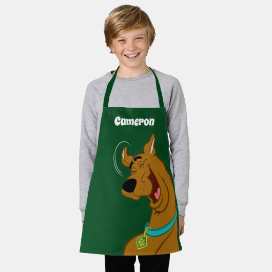 Scooby-Doo Laughing Schort (Gedragen)