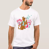 Scooby-Doo - Liefde zit in de lucht T-shirt (Voorkant)