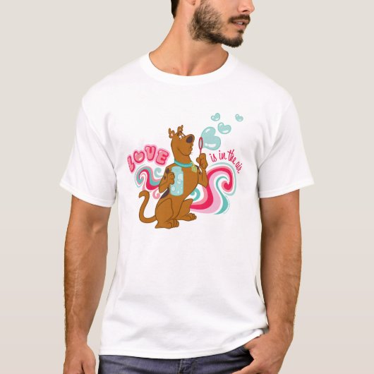 Scooby-Doo - Liefde zit in de lucht T-shirt (Voorkant)