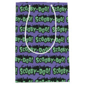 Scooby-Doo! Logo met monster silhouetten Medium Cadeauzakje (Voorkant)