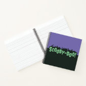 Scooby-Doo! Logo met monster silhouetten Notitieboek (Binnen)