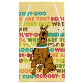 Scooby-Doo loopt "Waar ben je?" Klein Cadeauzakje (Achterkant)