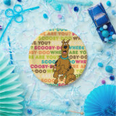 Scooby-Doo loopt "Waar ben je?" Papieren Bordje (Feest)