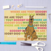 Scooby-Doo loopt "Waar ben je?" Tissuepapier (Craft)