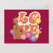 Scooby-Doo "Love" Briefkaart (Voorkant)