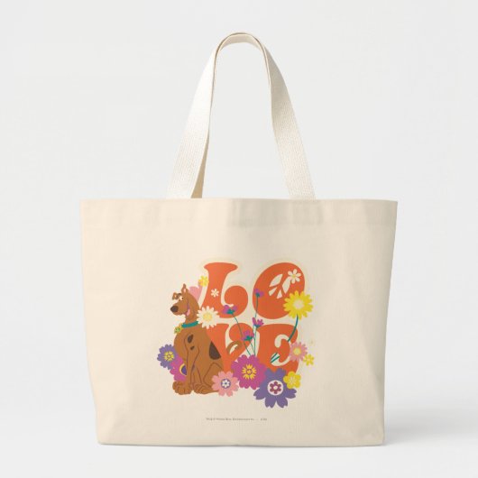 Scooby-Doo "Love" Grote Tote Bag (Voorkant)