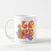 Scooby-Doo "Love" Koffiemok (Links)