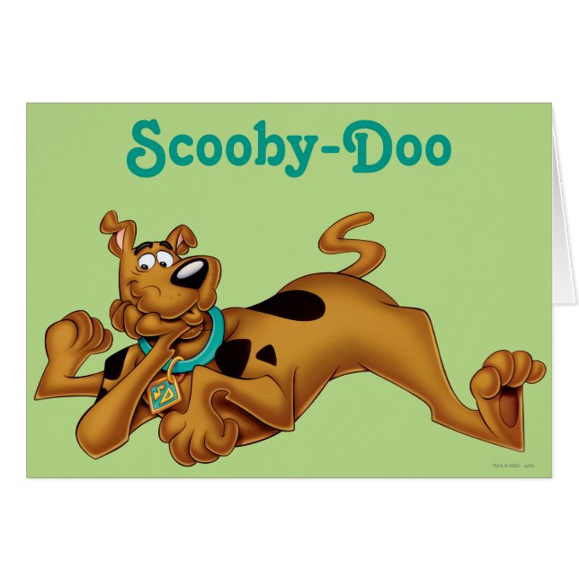 Scooby-Doo Lying Down (Voorkant Horizontaal)