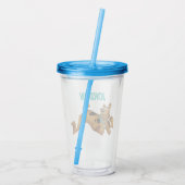 Scooby-Doo Lying Down Acryl Drinkbeker (Achterkant)