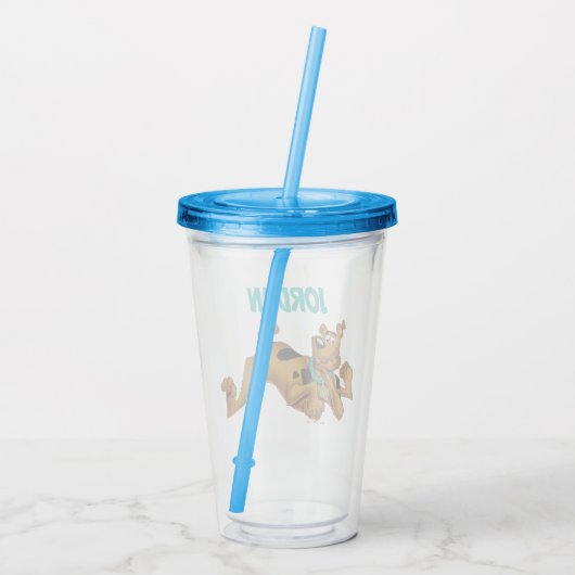 Scooby-Doo Lying Down Acryl Drinkbeker (Achterkant)