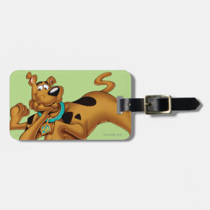 Scooby-Doo Lying Down Bagagelabel