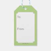 Scooby-Doo Lying Down Cadeaulabel (Achterkant)