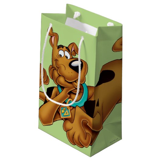 Scooby-Doo Lying Down Klein Cadeauzakje (Achterkant Gekanteld)