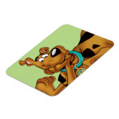 Scooby-Doo Lying Down Magneet (Linkerzijde)