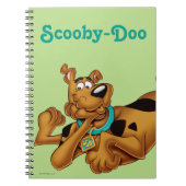 Scooby-Doo Lying Down Notitieboek (Voorkant)