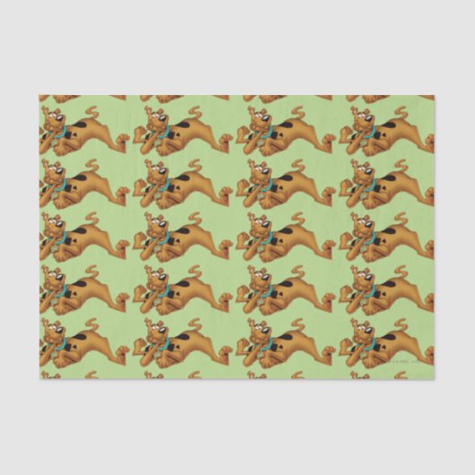 Scooby-Doo Lying Down Tissuepapier (Voorkant)