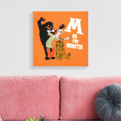 Scooby-Doo | M is voor Monster Canvas Afdruk (Insitu (Woonkamer))