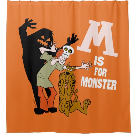 Scooby-Doo | M is voor Monster Douchegordijn (Voorkant)