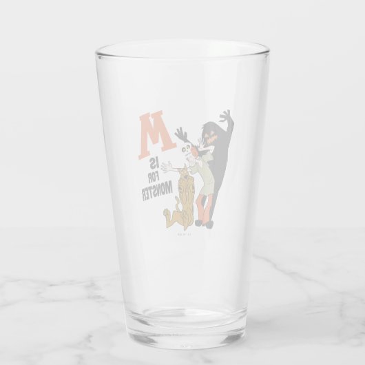 Scooby-Doo | M is voor Monster Glas (Achterkant)