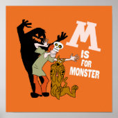 Scooby-Doo | M is voor Monster Poster (Voorkant)