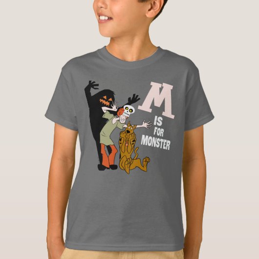 Scooby-Doo | M is voor Monster T-shirt (Voorkant)