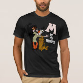 Scooby-Doo | M is voor Monster T-shirt (Voorkant)