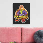 Scooby-Doo | "Meddling Ginger" Daphne Canvas Afdruk (Insitu (Woonkamer))