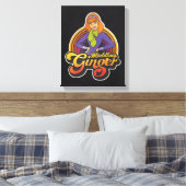 Scooby-Doo | "Meddling Ginger" Daphne Canvas Afdruk (Insitu (Slaapkamer))