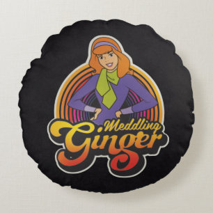 Scooby-Doo "Meddling Ginger" Daphne Rond Kussen