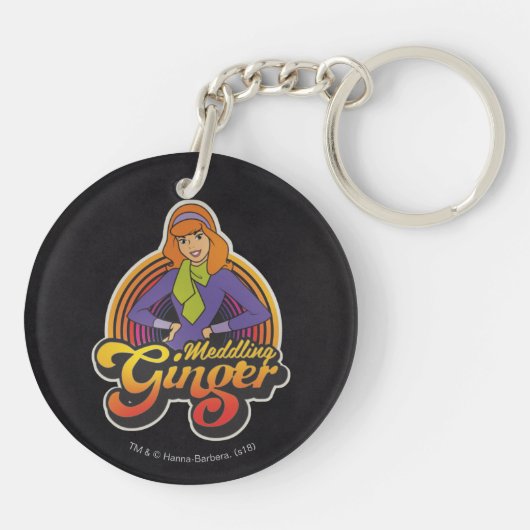Scooby-Doo | "Meddling Ginger" Daphne Sleutelhanger (Achterkant)