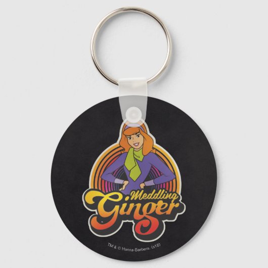 Scooby-Doo | "Meddling Ginger" Daphne Sleutelhanger (Voorkant)