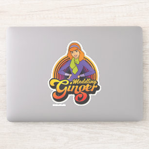 Scooby-Doo "Meddling Ginger" Daphne Sticker