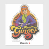 Scooby-Doo | "Meddling Ginger" Daphne Sticker (Vel)