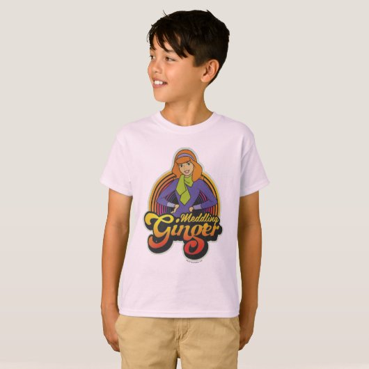 Scooby-Doo | "Meddling Ginger" Daphne T-shirt (Voorkant volledig)