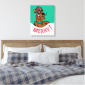 Scooby-Doo Merry Laughter Canvas Afdruk (Insitu (Slaapkamer))