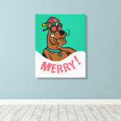 Scooby-Doo Merry Laughter Canvas Afdruk (Insitu (Houten vloer))