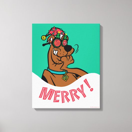 Scooby-Doo Merry Laughter Canvas Afdruk (Voorkant)