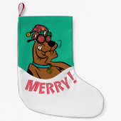 Scooby-Doo Merry Laughter Kleine Kerstsok (Voorkant)