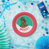 Scooby-Doo Merry Laughter Papieren Bordje (Feest)