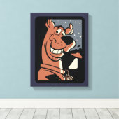 Scooby-Doo met UFO Canvas Afdruk (Insitu (Houten vloer))