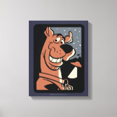 Scooby-Doo met UFO Canvas Afdruk (Voorkant)