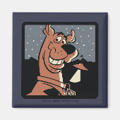 Scooby-Doo met UFO Magneet (Voorkant)