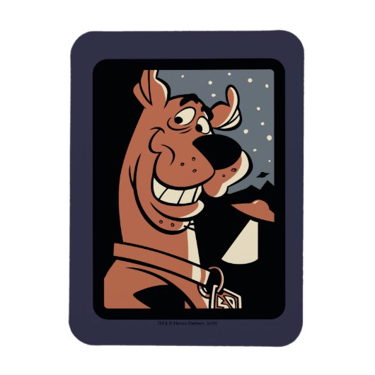 Scooby-Doo met UFO Magneet (Verticaal)
