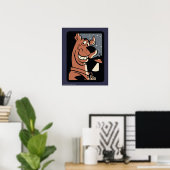 Scooby-Doo met UFO Poster (Thuiskantoor)