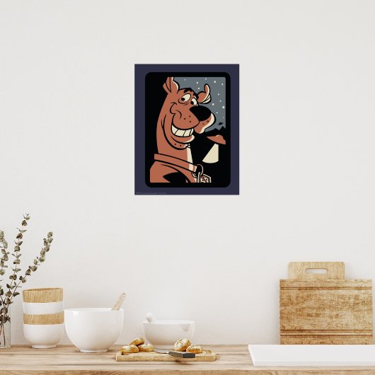 Scooby-Doo met UFO Poster (Keuken)