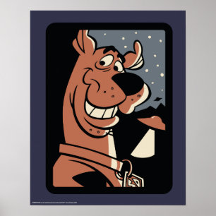 Scooby-Doo met UFO Poster