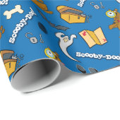 Scooby-Doo met vergrootglas Cadeaupapier (Rol Hoek)