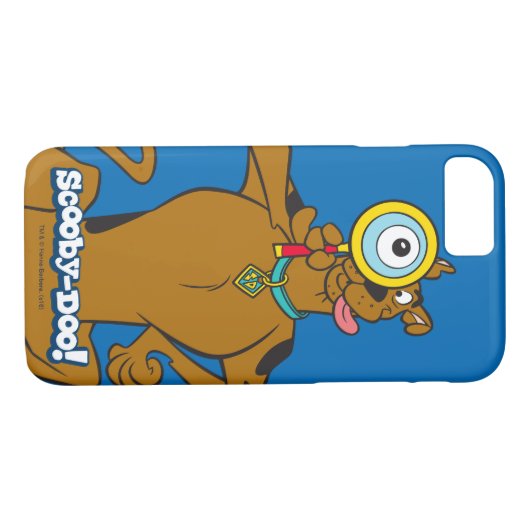 Scooby-doo met vergrootglas Case-Mate iPhone case (Achterkant (Horizontaal))