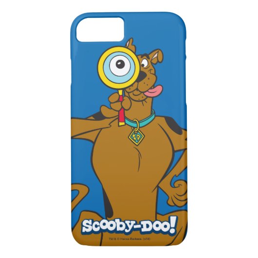 Scooby-doo met vergrootglas Case-Mate iPhone case (Achterkant)