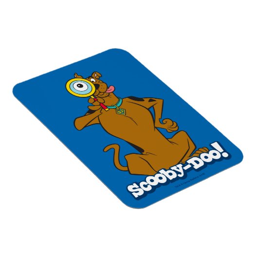 Scooby-Doo met vergrootglas Magneet (Rechterzijde)